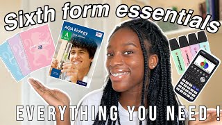 what you actually need for sixth form stationery essentials haul new year 12s [upl. by Relyuhcs525]