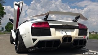 LB Performance Murcielago LBR CRAZY Sound and Revs [upl. by Ttirrem300]