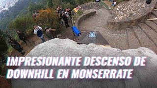 Impresionante descenso de Downhill en Monserrate  Monserrate Downhill [upl. by Mccollum198]