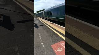 GWR 800307 arriving at Chippenham 13824 [upl. by Niltag415]