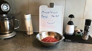 Dehydrating MincedGround Beef Jerky [upl. by Valeria]