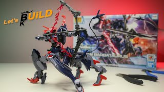 HG 1144 GUNDAM BARBATAURUS HG Gundam Breaker Battlogue No06  ASMR Unbox amp Full Build Up [upl. by Ecirted]