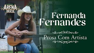 Prosa Com Artista  Fernanda Fernandes no arenabrasilrodeio arenabrasil piraflix [upl. by Kristo]