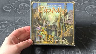 Jeux de société  Citadelles 🏰 mon avis présentation et règles du jeu [upl. by Courtenay986]