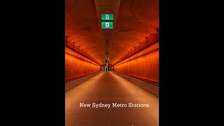 New Metro stations in Sydney [upl. by Wieren]