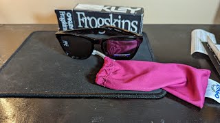 Oakley Frogskin Prism glasses review [upl. by Aliehc]