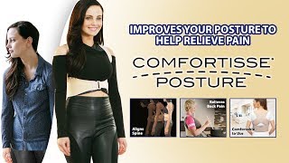 CORRECT POSTURE INSTANTLY  COMFORTISSE POSTURE [upl. by Gerfen730]