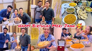 Husbands Birthday Vlog😘 Jija Ji Ke Liye Gold Ring 💍 Aaj Ki Party Meri Taraf Se😎 [upl. by Ennovart]