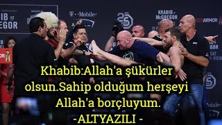 Conor Mcgregor Vs Khabib 2018  HIGHLIGHTS [upl. by Helas923]