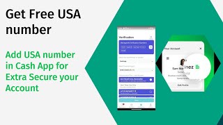 How to get a USA number to add my Cash App Cash App full secure Method gets Number in quotPing Mequot App [upl. by Nehtan]