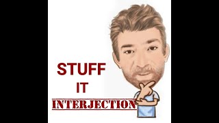 Stuff It  Interjections 251 Origin  English Tutor Nick P [upl. by Ellehsram64]