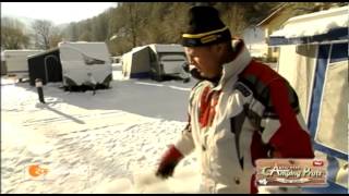 Wintercamping Tirol quotZDFReportagequot live vom AktivCamping Prutz  Tirol [upl. by Ahsiadal]