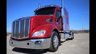 First look 2019 Peterbilt 579 Platinum Owner Operator [upl. by Georges]