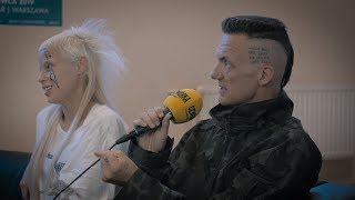 Die Antwoord  Exclusive Interview in Poland  Czwórka [upl. by Nerte761]