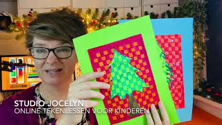 Kerstbomen maken  Studio Jocelyn [upl. by Strickman]