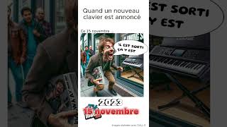 Quand un nouveau clavier arrangeur est annoncé ce 15 novembre yamahagenos 15novembre nouveaugenos [upl. by Enomsed]