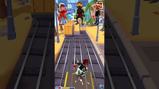 Audrey 🆚 Clown frank 🆚 Powerful ninja  subway surfers game shorts youtubeshorts subwaysurfers [upl. by Ocihc]