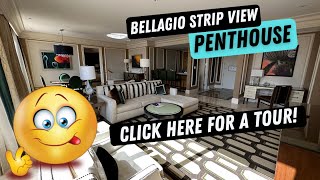 Luxurious Las Vegas Strip View Penthouse Suite at the Bellagio Explore the Luxury with us [upl. by Attey]