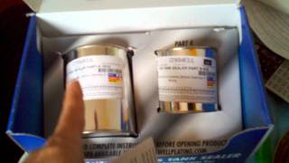 Caswell Epoxy Gastank Sealing kit part 1 [upl. by Yecies]