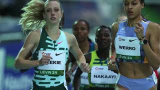 World Athletics Indoor Tour Britain’s Jemma Reekie Wins 800m at France Event [upl. by Ellenrad]