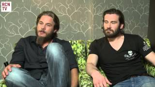 Vikings Travis Fimmel amp Clive Standen Interview [upl. by Philipps]