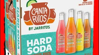 21 Content Drink Responsibly Cantaritos by Jarritos Hard Soda Variety Pack [upl. by Hnim376]