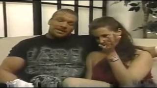 WWF Triple H amp Stephanie Segment 2000 [upl. by Neerbas]