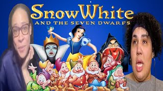 Did WALT DISNEY Make A Movie About CLEANING  SNOW WHITE AND THE SEVEN DWARFS MOVIE REACTION [upl. by Oilalue]