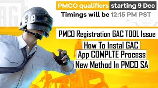 PMCO South Asia Registration GAC Tool Issue  How To Install GAC Explain  PMCO SA Qualifier [upl. by Cardew397]