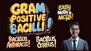 Gram Positive Bacteria Bacillus anthracis  Easy Notes amp MCQs for MBBS NEET PG INICET  Dr Bala [upl. by Eustashe]