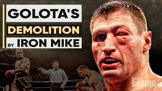 How Mike Tyson BURIED the Polish Giants Career [upl. by Siddra]