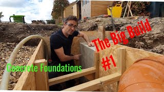 The Big Build Digging foundations shuttering bad ground and pouring concrete [upl. by Jak]