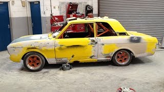 1968 Ford Cortina Mk2 Zetec Turbo Build Project [upl. by Arteid749]