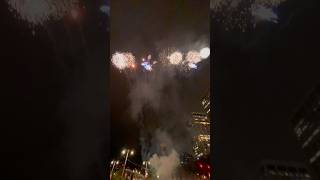 Bad breath 100 shot firework fireworks salutes pyrotechnics pyroaddicts 4thofjuly fire [upl. by Kendricks]