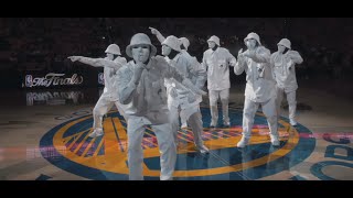 JABBAWOCKEEZ at NBA Finals 2016 [upl. by Hallock]