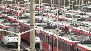 Bundesweiter VerdiStreik legt Nahverkehr lahm [upl. by Ondine]