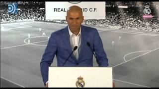 Zidane nuevo entrenador del Real Madrid [upl. by Rowena359]