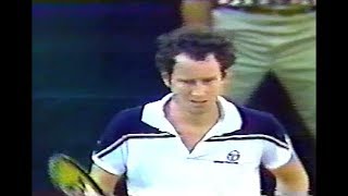 John McEnroe vs Ivan Lendl Final Us Open 1984 [upl. by Dlanar]