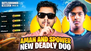 Aman Spower The New Deadly Duo🥵 ft officialscoutop KrutikaPlays [upl. by Owens]