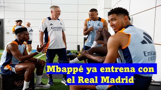 Mbappé ya entrena con el Real Madrid El City quiere a Rodrygo [upl. by Orimisac]