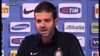 Inter Stramaccioni quotDopo la Juve si è parlato troppo di noiquot [upl. by Nairim652]