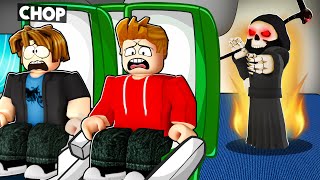 ROBLOX CHOP AND FROSTY SURVIVE AIRPLANE STORY 2 CHALLENGE [upl. by Penman571]