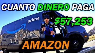 Trabajando un día como REPARTIDOR DE AMAZON [upl. by Mosora]