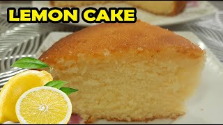 SOFT LEMON CAKE RECIPE  HOW TO MAKE LEMON CAKE  MOIST LEMON POUND CAKE RECIPE [upl. by Holtz232]