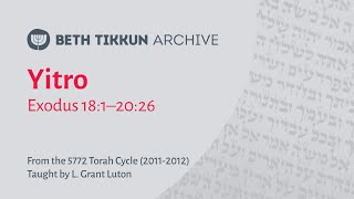 quotYitroquot  Torah Cycle 5772 20112012 [upl. by Renzo]