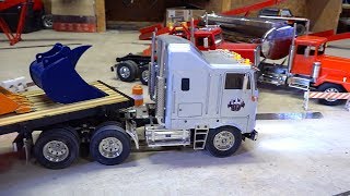 LOADING WARS PT 2  SEMI TRUCK CHALLENGE HAUL IT IN 3 MINUTES  RC ADVENTURES [upl. by Friedberg]