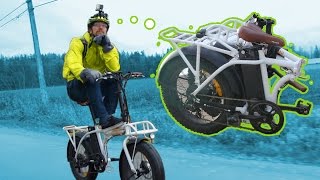 Electric bike that FOLDS [upl. by Yelloh]