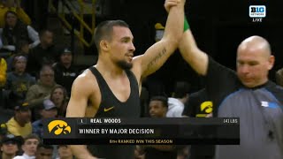 Iowa wrestling dominates Purdue [upl. by Johiah]