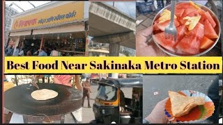 Sakinaka street Food cover in one Videomumbai indianstreetfood mumbaistreetfood [upl. by Nazarius471]