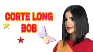 CORTEI MEU CABELO LONG BOB EM CASA [upl. by Ramsay166]